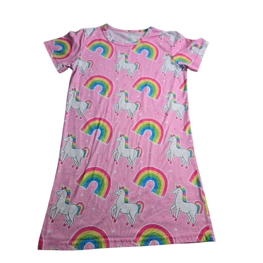 Unicorn Rainbow nightgown 130 5/6